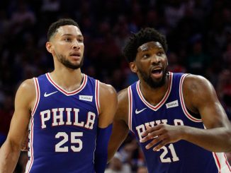 Ben Simmons and Joel Embiid