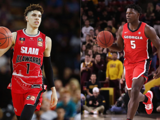 LaMelo Ball and Anthony Edwards